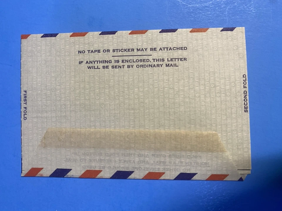 U16 AIRMAIL ENVELOPE 10c AIRPLANE IN FLIGHT 1947 - Image 3 of 3