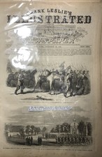 Journal illustré de Frank Leslie guerre civile 13 décembre 1862