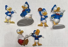 Lot of 6 Disney Donald Duck PVC 3&rdquo; Figures