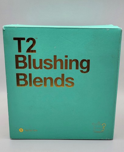 T2 Blushing Blends Teapot Teacup Saucer Infuser Set Tea For One Coral New - Picture 9 of 15