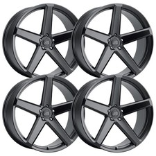 Set-4 Mach Mf15 20x9 5x105 35mm Satin Black Wheels Rims 20 Inch Set-4 Mach Mf15 20x9 5x105 35mm Satin Black Wheels Rims 20 Inch