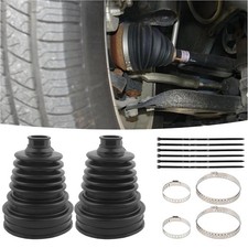Kit de reparación de botas CV de goma antipolvo CVs eje botas kit de reparación se adapta a Nissan 2 piezas