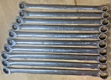 MATCO Tools 10pc Metric 10-19mm Double Box-End Offset Ratchet Wrench Set