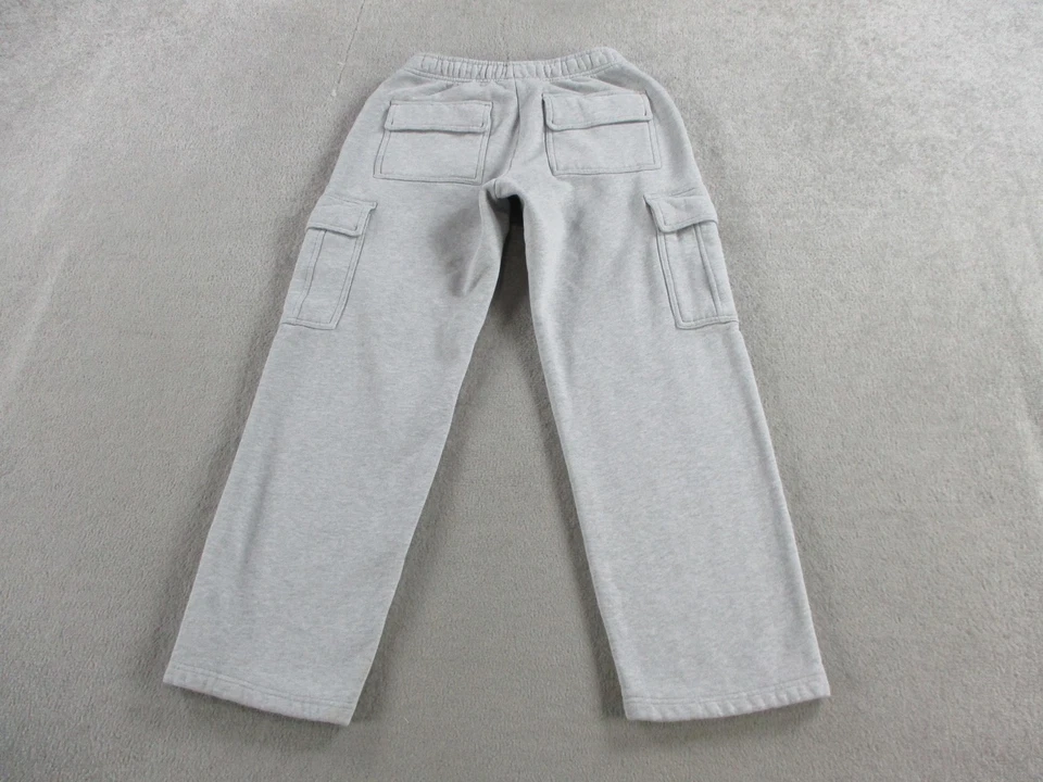 TNA Sweatfleece Pants Womens XS Gray Cozy Fleece Mega Fit Cargo Pockets Joggers - Image 3 of 4