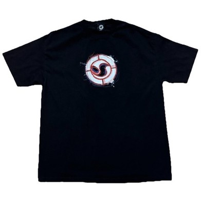 Vintage Y2k DVS T-shirt Size XL Future Fragmented Logo Skateboarding Streetwear