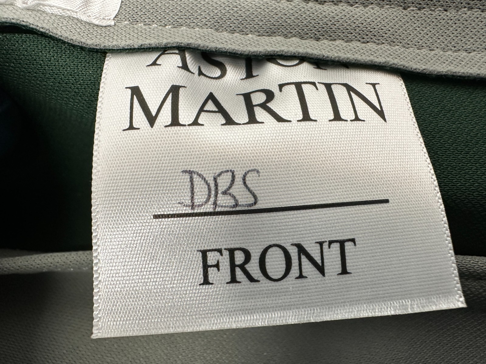 2008-2012 ASTON MARTIN DBS FRONT CAR BODY PROTECTION GUARD COVER W/ BAG OEM