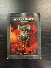 Warhammer 40,000 Rule Book by Games Workshop Paperback 2008