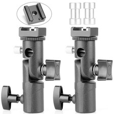 Updated Version Flash Bracket-ChromLives Light Stand Bracket