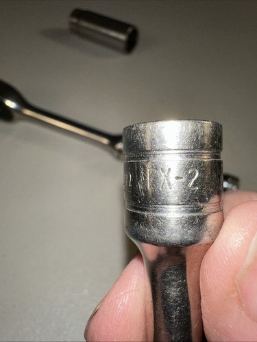 Snap-On 3/8” Drive Ratchet F-710C, 2” Extension FX-2 13/16 Deep Socket SFS-261S - Bild 7 von 15