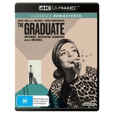 The Graduate 4K Ultra HD | Dustin Hoffman, Anne Bancroft | Region Free