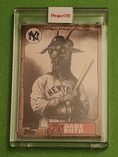 2021 Topps Project 70 - 1987 Topps Baseball Babe Ruth #666 1987 Topps