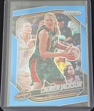 Panini Prizm WNBA Lauren Jackson Seattle Storm #91 Carolina Blue Prizm /125