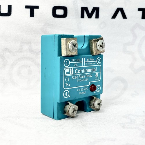 Continental SVDA/6V50 Solid State Relay 50A 4-32VDC