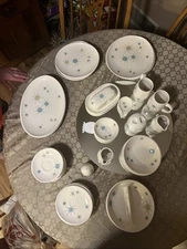 Franciscan Atomic Starburst Vintage Mid-Century Design, 14 Cups & 20 Saucers 