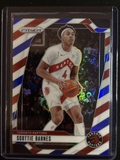 🔥Scottie Barnes 2024-25 Panini Prizm #16 Toronto Red White Blue Prizm Raptors