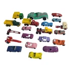 Vintage Lot Of 20 Diecast Metal Cars Vehicles Tootsie Ulrich Matchbox Mixed Set