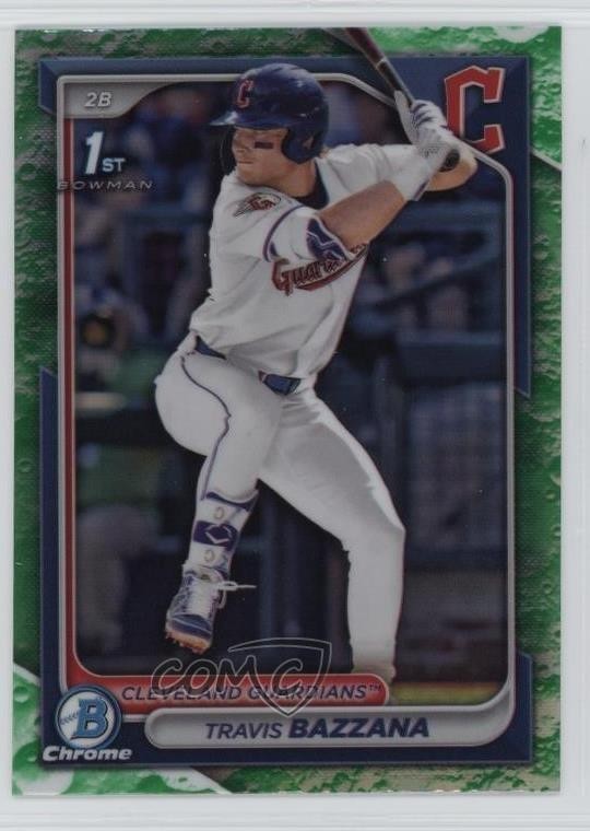 2024 Bowman Draft Chrome Lunar Glow Refractor Travis Bazzana #BDC-1 1o1b