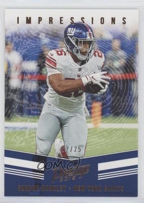 2019 Panini Prestige Impressions Xtra Points Bronze 2/25 Saquon Barkley uk2