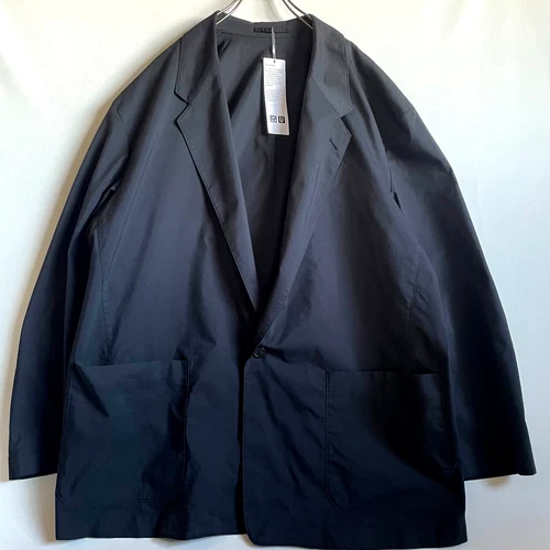 Christophe Lemaire x Uniqlo U Relaxed Fit Jacket Black XXL NWT Japan Sold Out - product listing photo