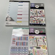 The Happy Planner Block Pad 100 sheets PLUS Stickers