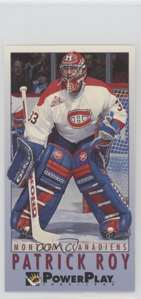 1993-94 Fleer Power Play Patrick Roy #133 HOF g2x