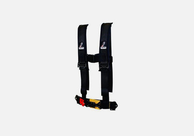 DRAGON FIRE Racing 4-Point H-Style Youth Harness w/Sternum Black 52-0872 520872