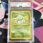 Pokémon TCG Bulbasaur Base Set 1999 PSA 9 #44/102 Common English