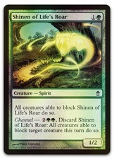 Shinen of Life's Roar #149 (Foil) (LP) Saviors of Kamigawa SOK Magic MTG