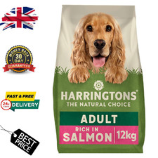 Harringtons Dry Adult Dog Food Salmon & Potato 12kg Natural Complete 2.24 per kilo