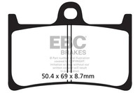 BremsbeläGe Sinter Serie Sfa-Hh Roller EBC Yamaha Xp 530-560-500 Sfa252Hh