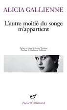 Lautre moiti� du songe mappartient by Gallienne, Al... | Book | condition good