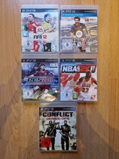 PS3 Playstation 3 Spielesammlung FIFA 12 13 PES 2011 NBA 2K 11 Conflict Ops