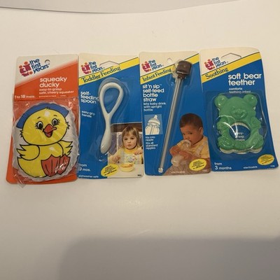 Lot Of 4 Vintage The First Years 1988-1990 Baby Products