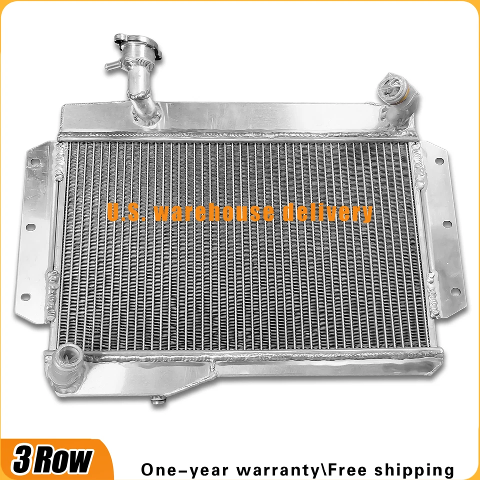 Aluminum Radiator For1963-1968 MG MGB GT/ROADSTER/BASE 64 1965 1966 1967 2Rows Foto 4 de 4