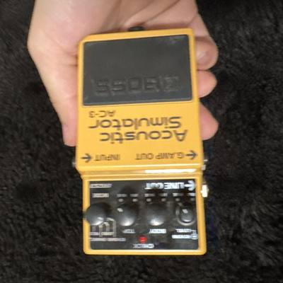 Boss AC-3 Acoustic Simulator Digital Effects Pedal for Electric Guitar