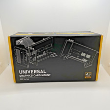 EZDIY-FAB 333 Series ARGB Vertical GPU Mount Bracket w PCIe Riser Open Box