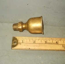 Vintage 3/8" NPT  Brass Grease Cup, Stationary Motor, Hit & Miss Engine, Tractor