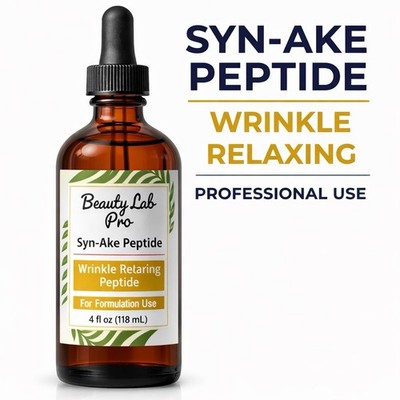 Syn-Ake Peptide 4 oz Professional Anti Aging Ingredient Wrinkle Relaxing