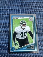 2025 Panini Donruss Rated Rookie Press Proof /199 Arian Smith New York Jets 