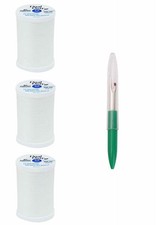 Sewing Thread Dual Duty XP General Purpose Poly Thread 250 Yards 3-Pack Win...