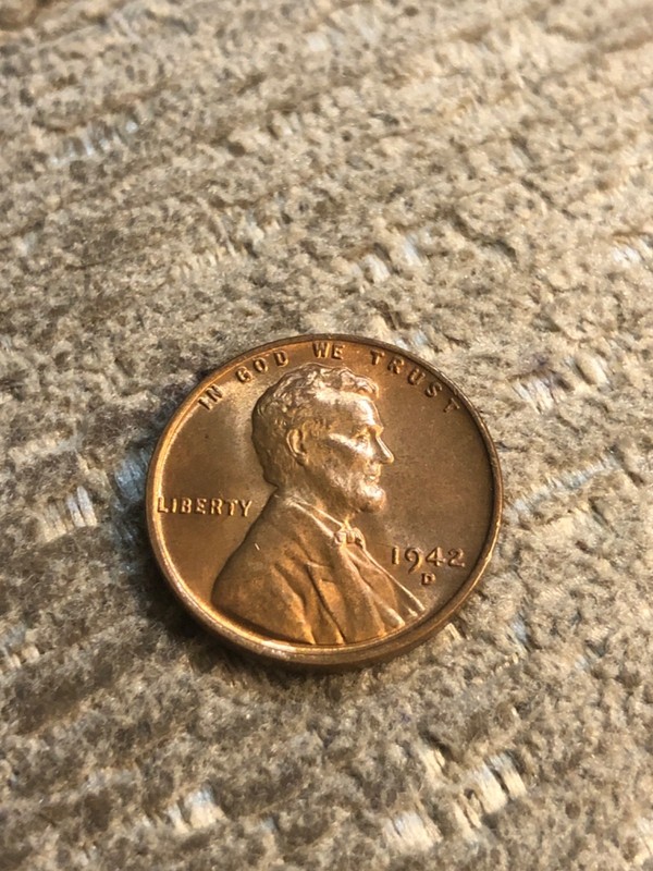 1942-D Lincoln Penny Cent Gem BU Great Luster Supreme Strike