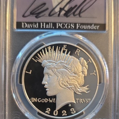 2023 Peace Dollar PCGS PR70DCAM Silver Proof First Day of Issue San Francisco