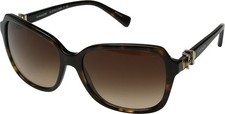Coach 0HC8179 Woman's Sunglasses, Tortoise Lenses Acetate Frame, 58mm