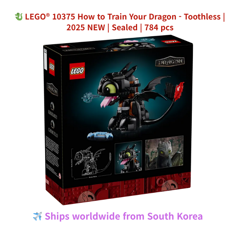 🐉 LEGO® 10375 How to Train Your Dragon - Toothless | 2025 NEW