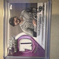 2021 Topps Series 1 Major League Material Trevor Story MLM-TS Colorado Rockies
