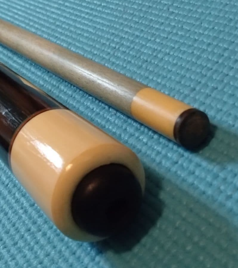 Vintage 1990s Adam Helmstetter Robin Bell Billiard Pool Cue 5/16