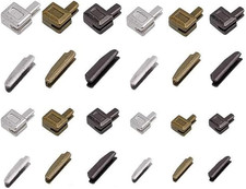 24PCS Metal Zipper Repair Kit 3 5 8 10 Stopper Sliders Pins DIY Sewing