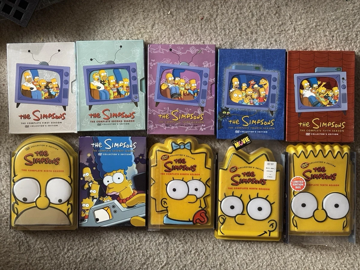 25+ The Simpsons 1 Season DVDs & Blu-ray Discs for sale | Updated