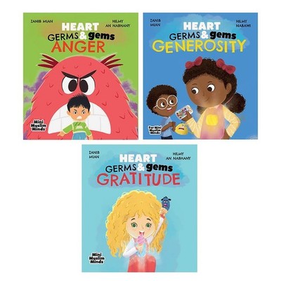3 book sets: Heart Germs & Gems: The Islamic Character Building Bundle