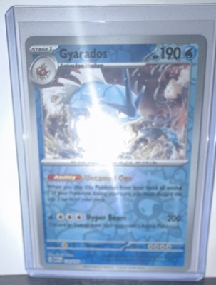 Pokémon Gyarados 130/165 Scarlet & Violet 151 Stage 1 Regular 190HP Untamed One